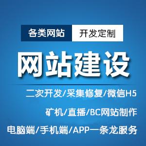 网站建设 H5平台搭建 源码出售 二次开发服务
